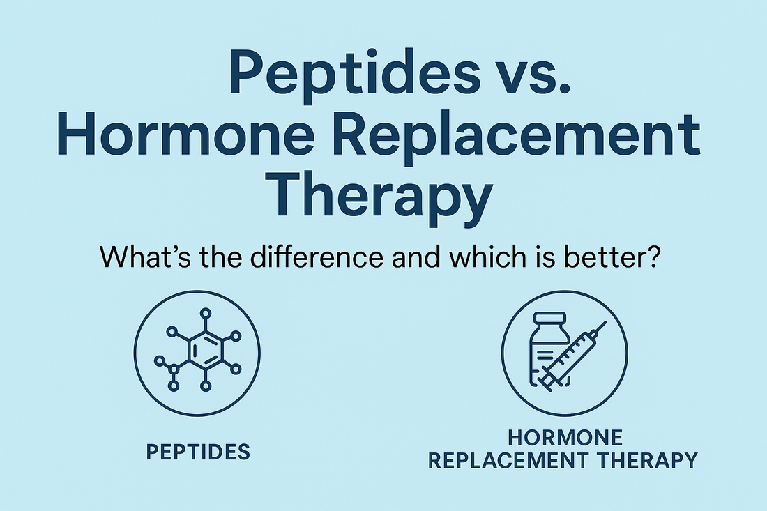 Peptides vs. Hormone Therapy: What's the Difference & Which Wins?