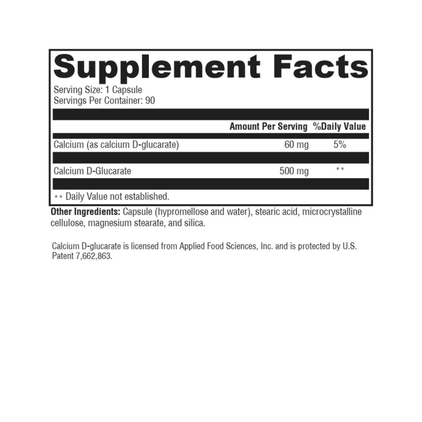Calcium D-Glucarate - Revolution Health & Wellness