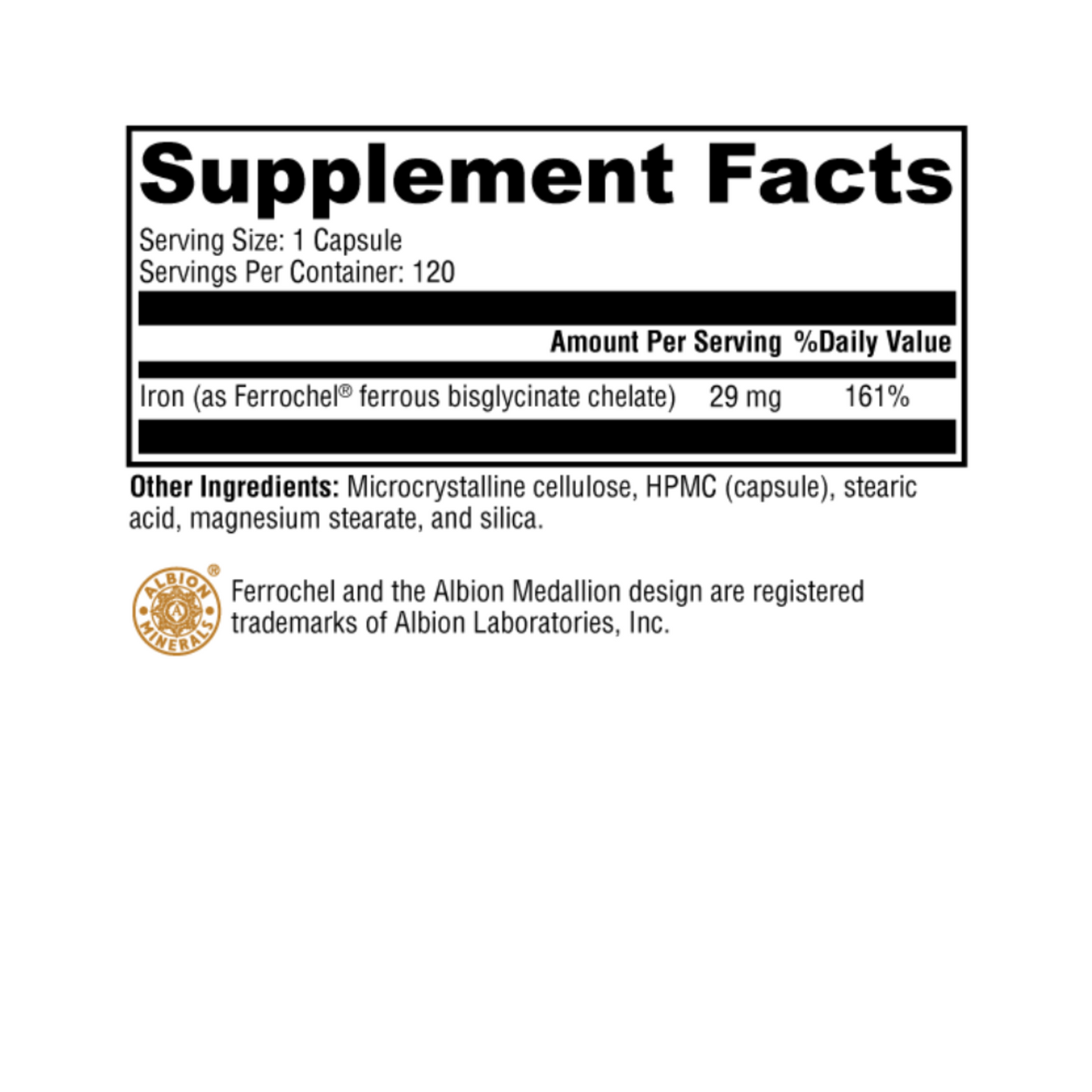 Iron Glycinate - Revolution Health & Wellness