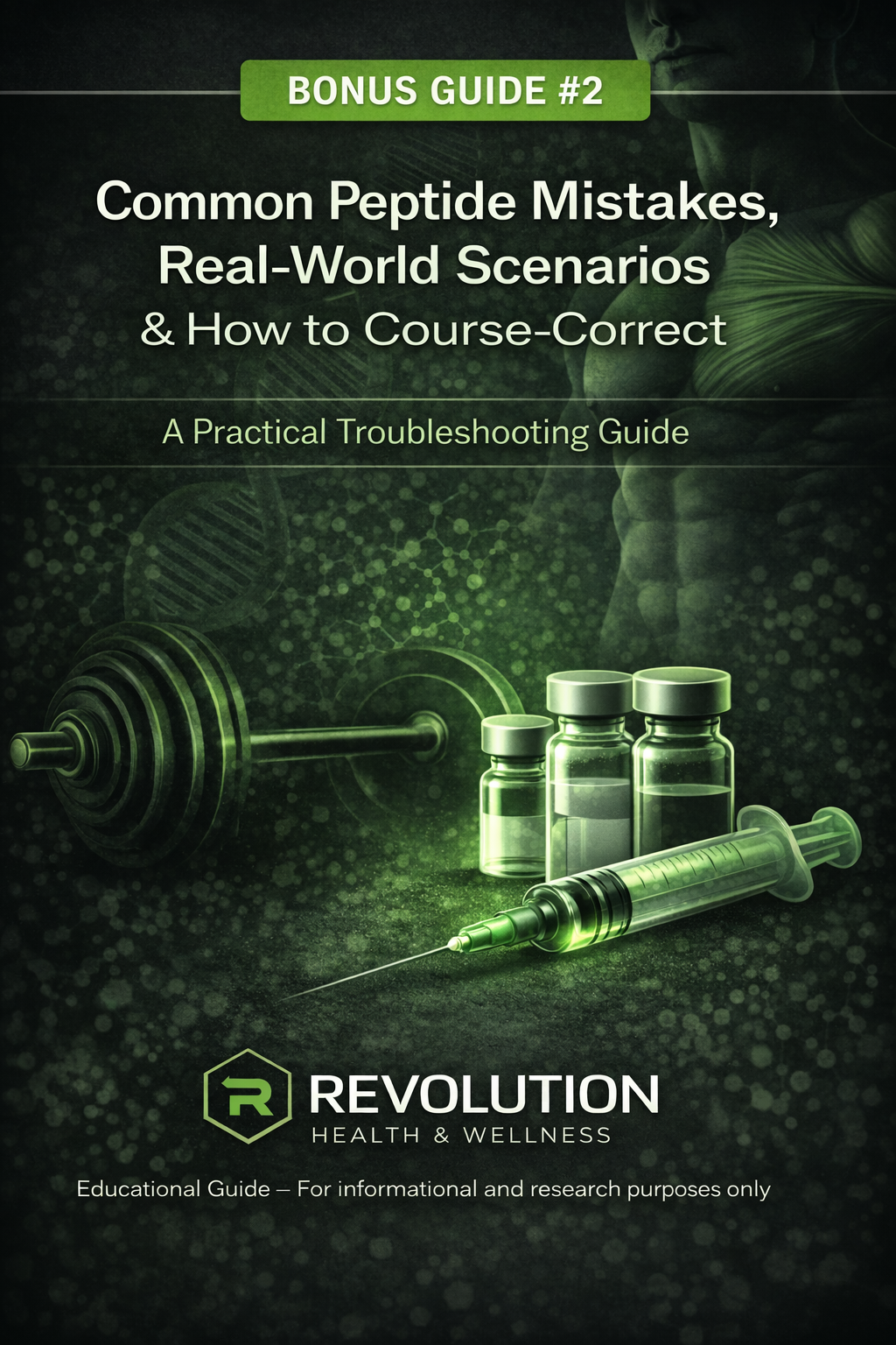 Muscle, Performance, & Body Composition Peptides Playbook - Revolution Health & Wellness