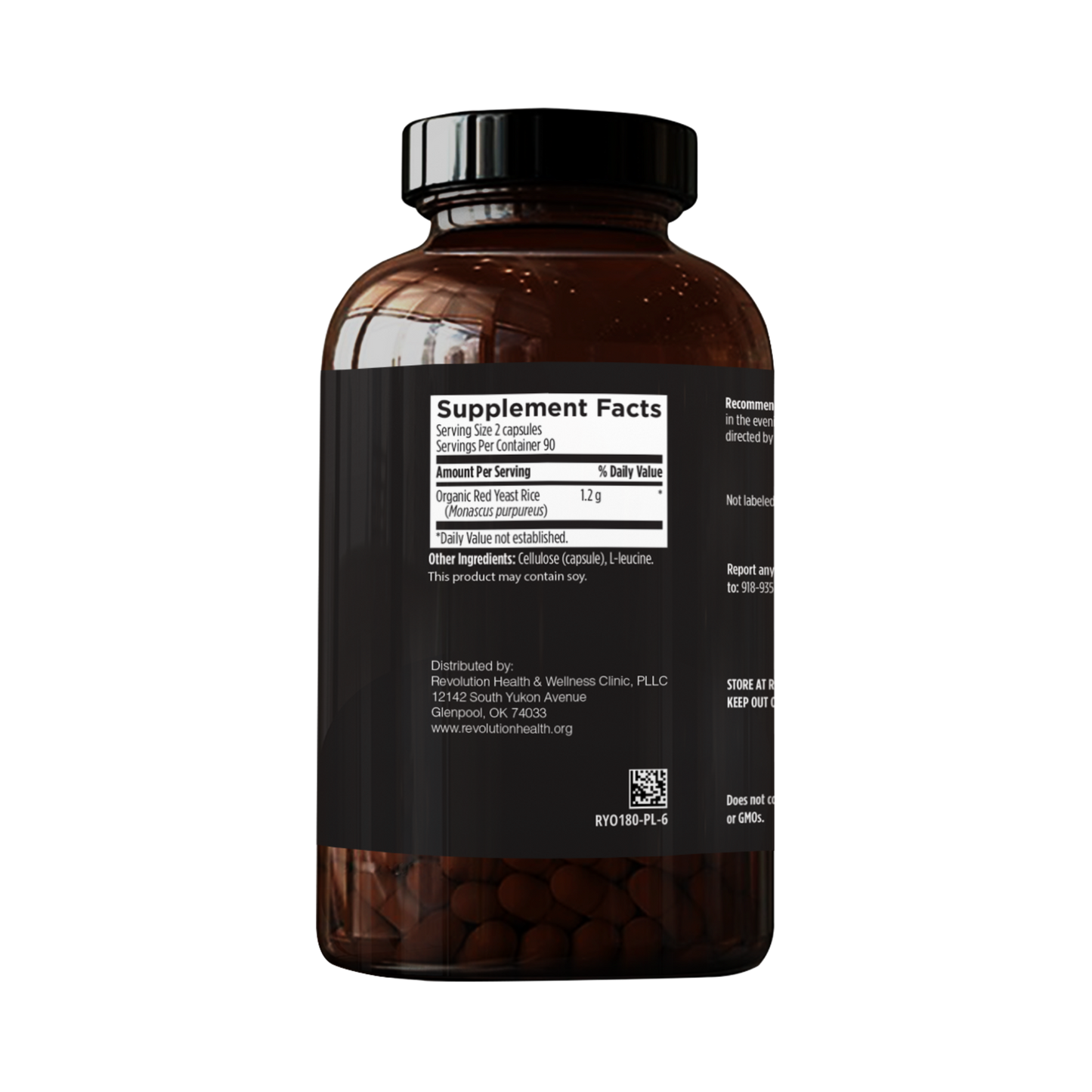 Red Yeast Rice - Revolution Health & Wellness