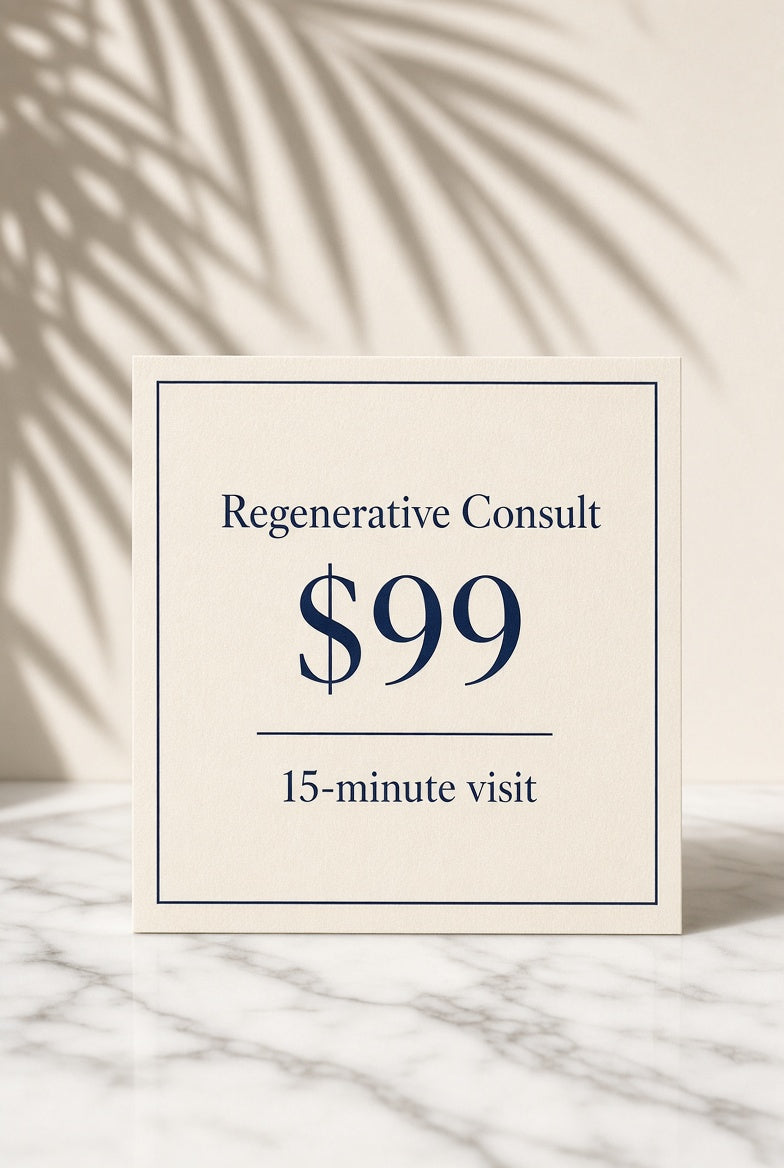 Prolotherapy/Regenerative Injections Consultation