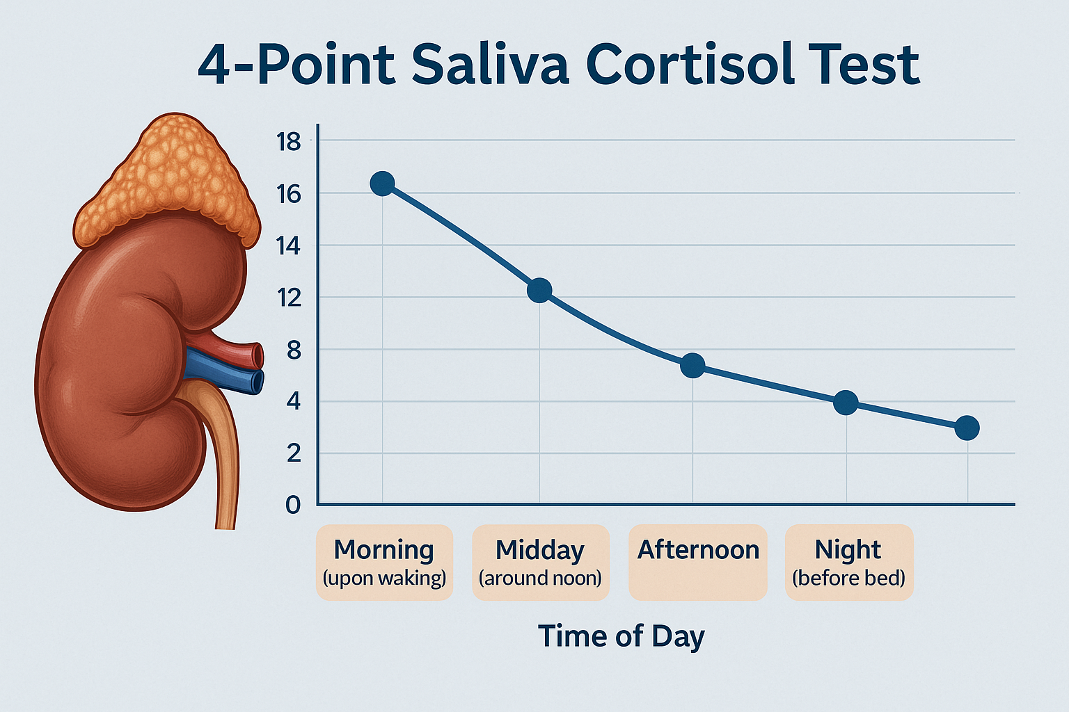 Adrenal Stress Testing: The 4-Point Saliva Cortisol Test Explained – Revolution Health & Wellness