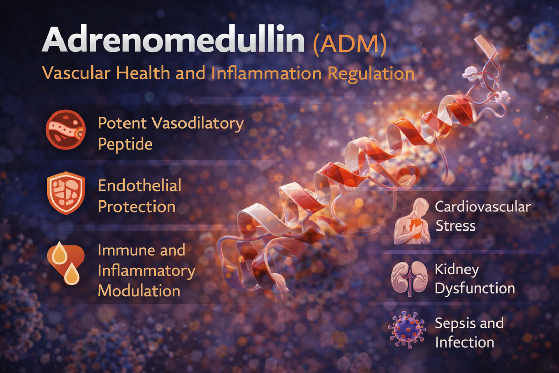 Adrenomedullin Peptide: Vascular Health, Inflammation, and Endothelial Protection