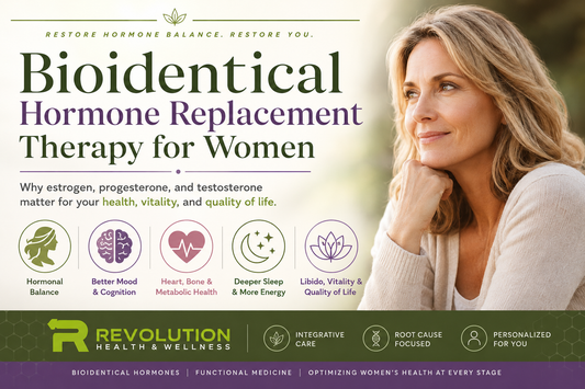 Bioidentical Hormone Replacement Therapy for Women: Estrogen, Progesterone & Testosterone