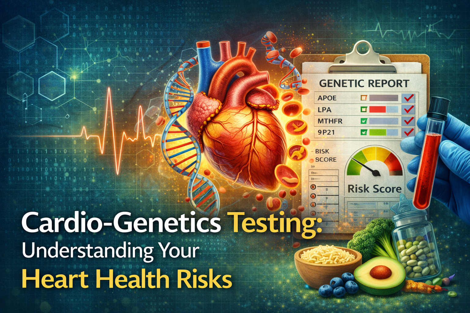 Cardio Genetics Test: How Your DNA Shapes Heart Disease Risk ...