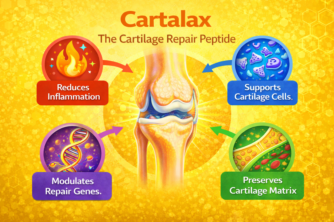 Cartalax Peptide Explained: Cartilage Repair, Joint Health, and Anti-Inflammatory Support