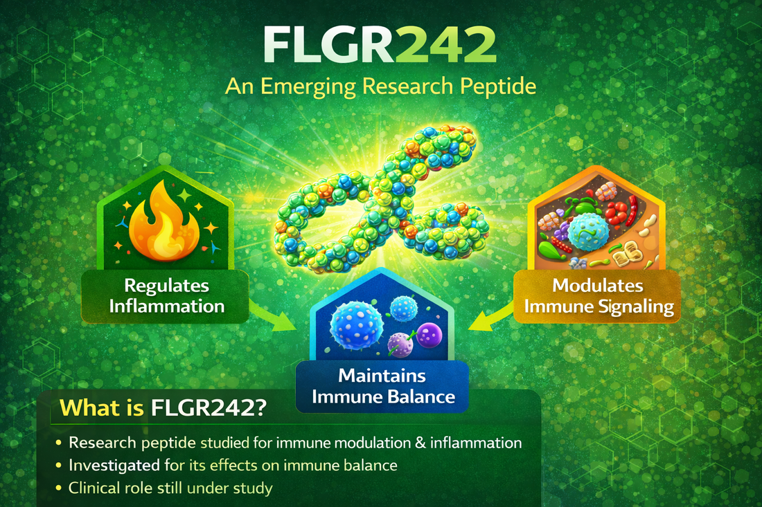 FLGR242 Peptide Explained: Immune Signaling, Inflammation, and Emerging Research