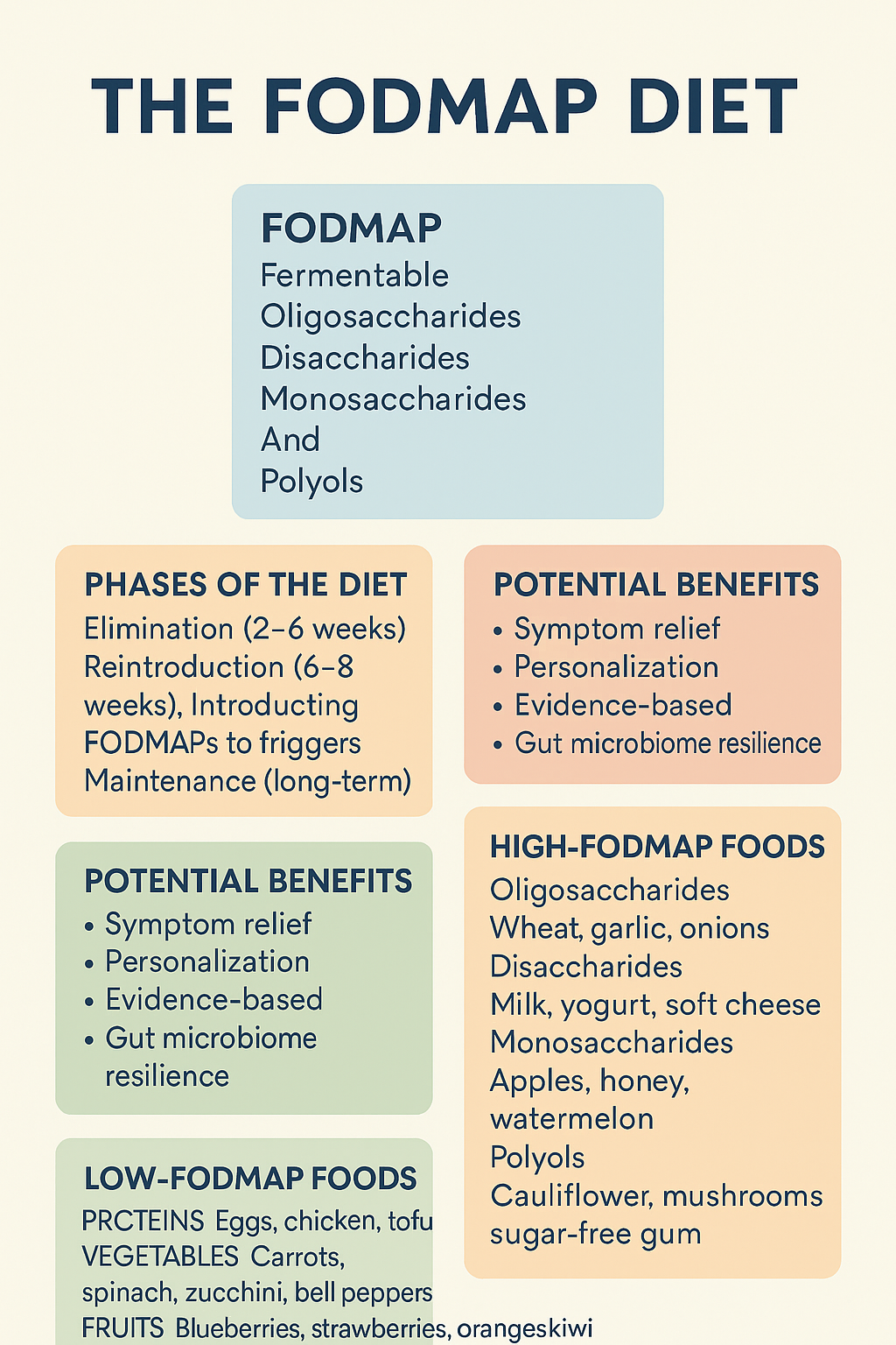 The Ultimate Guide to the FODMAP Diet: What to Eat and What to Avoid Revolution Health & Wellness The Ultimate Guide to the FODMAP Diet: What to Eat and What to Avoid Revolution Health & Wellness