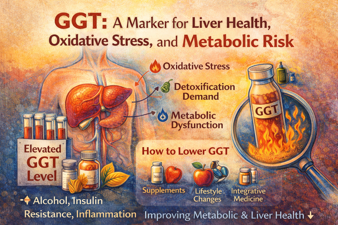 GGT Explained: What It Means for Liver Health, Oxidative Stress, and Longevity