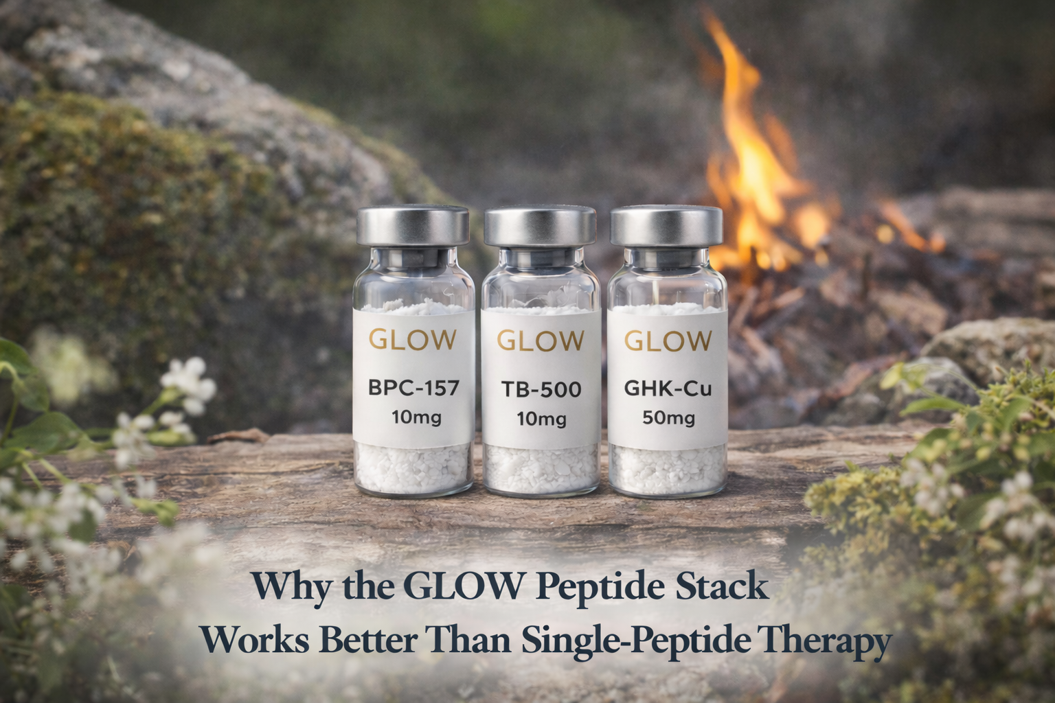 Why the GLOW Peptide Stack Outperforms Single Peptides Revolution Health & Wellness Why the GLOW Peptide Stack Outperforms Single Peptides Revolution Health & Wellness