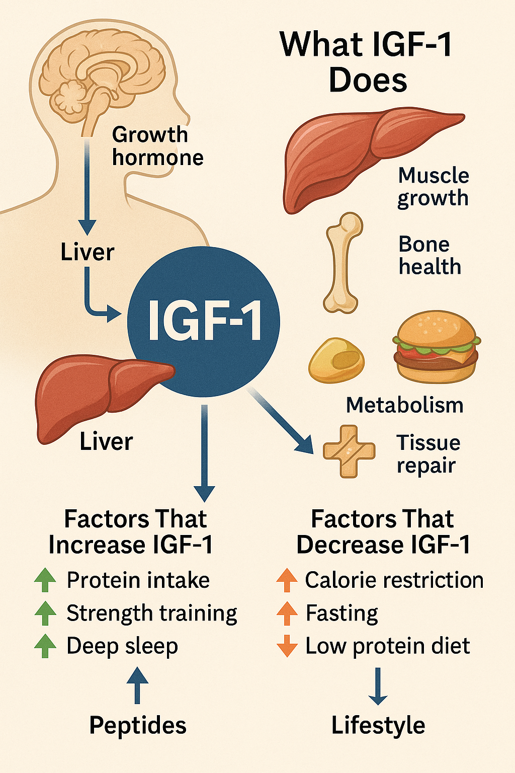 IGF-1: Testing, Optimal Levels, and How to Improve Naturally & Clinica Revolution Health & Wellness IGF-1: Testing, Optimal Levels, and How to Improve Naturally & Clinica Revolution Health & Wellness