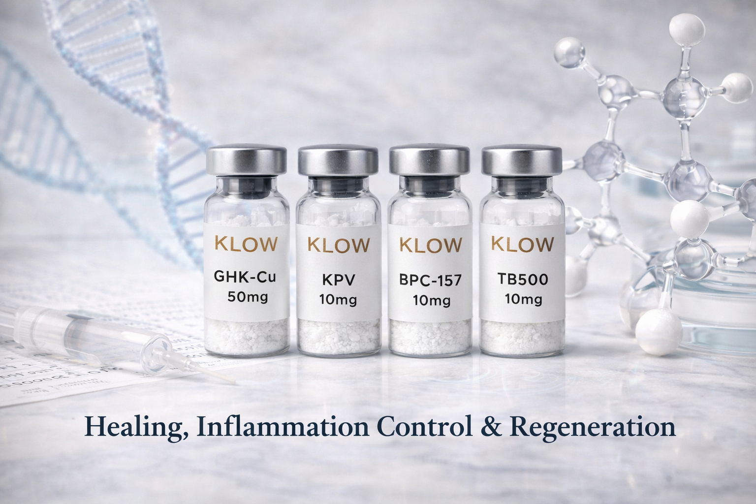 KLOW Peptide Blend: Advanced Healing & Regeneration Revolution Health & Wellness KLOW Peptide Blend: Advanced Healing & Regeneration Revolution Health & Wellness