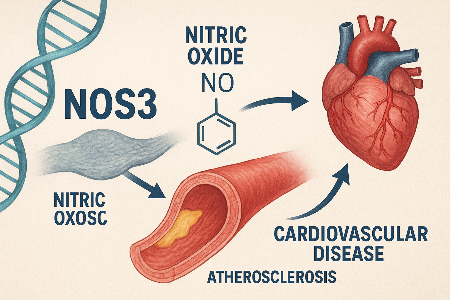 NOS3 Gene Variants and Cardiovascular Disease: Insights from CardiaX T ...