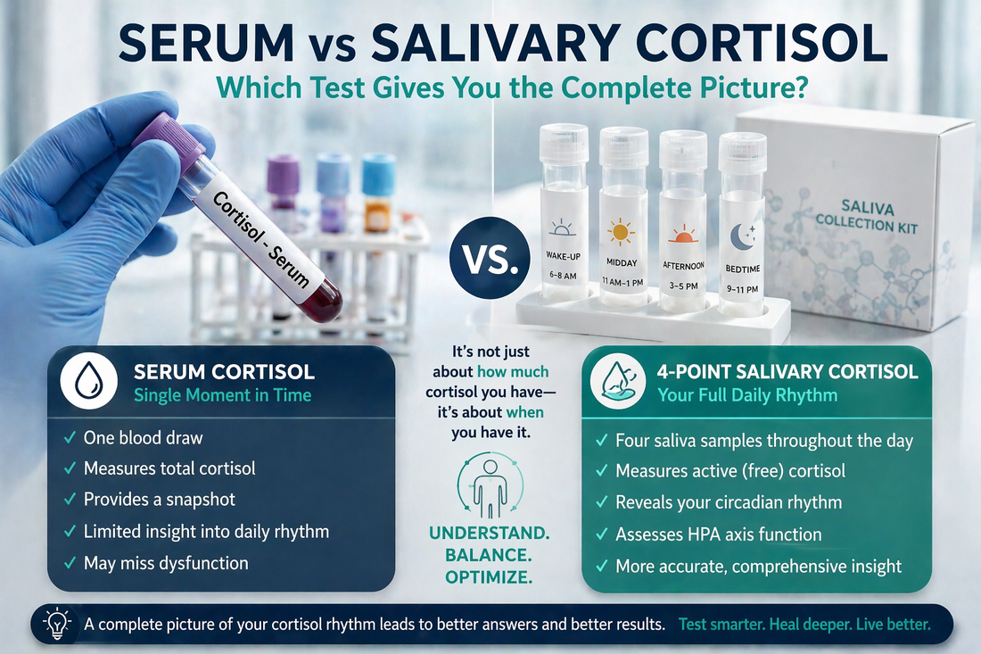 Serum vs Salivary Cortisol: Which Test Is Better?