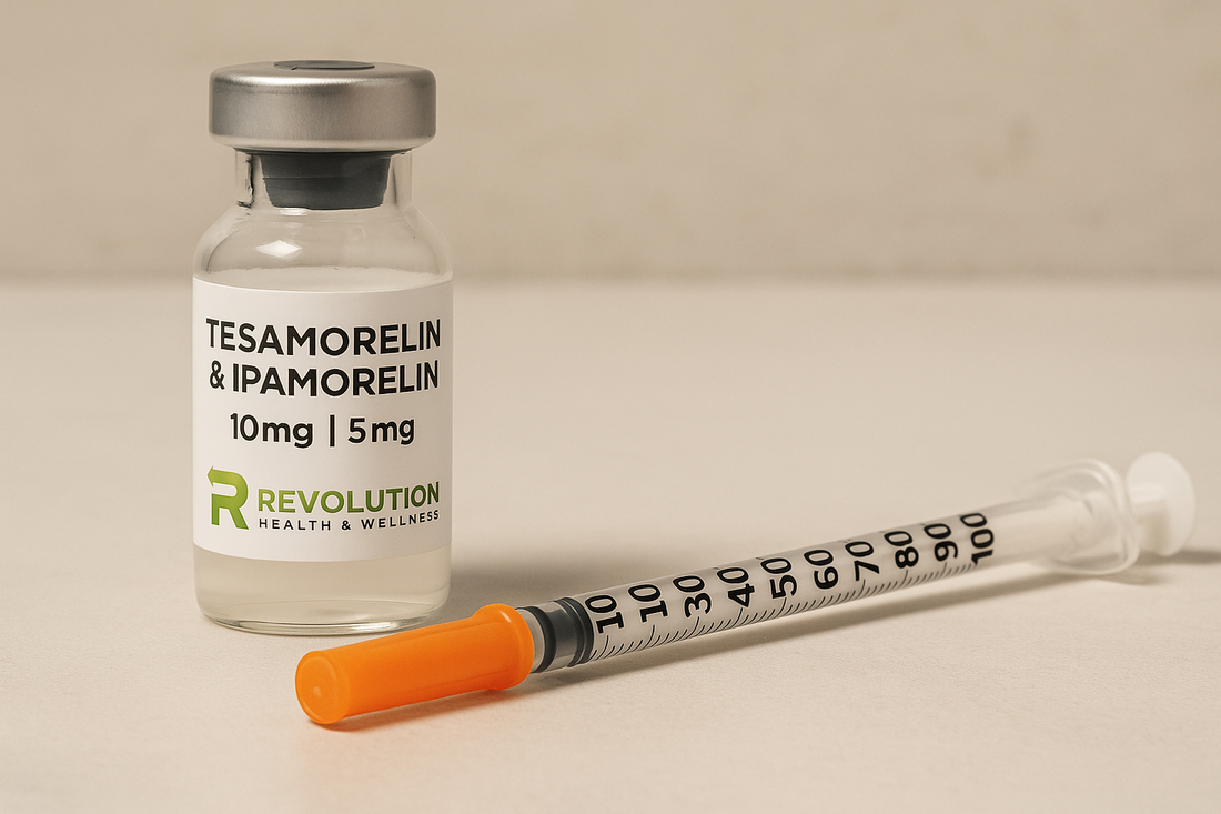 Tesamorelin vs Ipamorelin: Benefits, Differences, and How to Choose Revolution Health & Wellness Tesamorelin vs Ipamorelin: Benefits, Differences, and How to Choose Revolution Health & Wellness