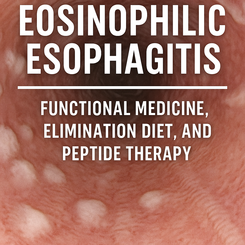 Eosinophilic Esophagitis: Functional Medicine, Elimination Diet, and Peptide Therapy Revolution Health & Wellness Eosinophilic Esophagitis: Functional Medicine, Elimination Diet, and Peptide Therapy Revolution Health & Wellness