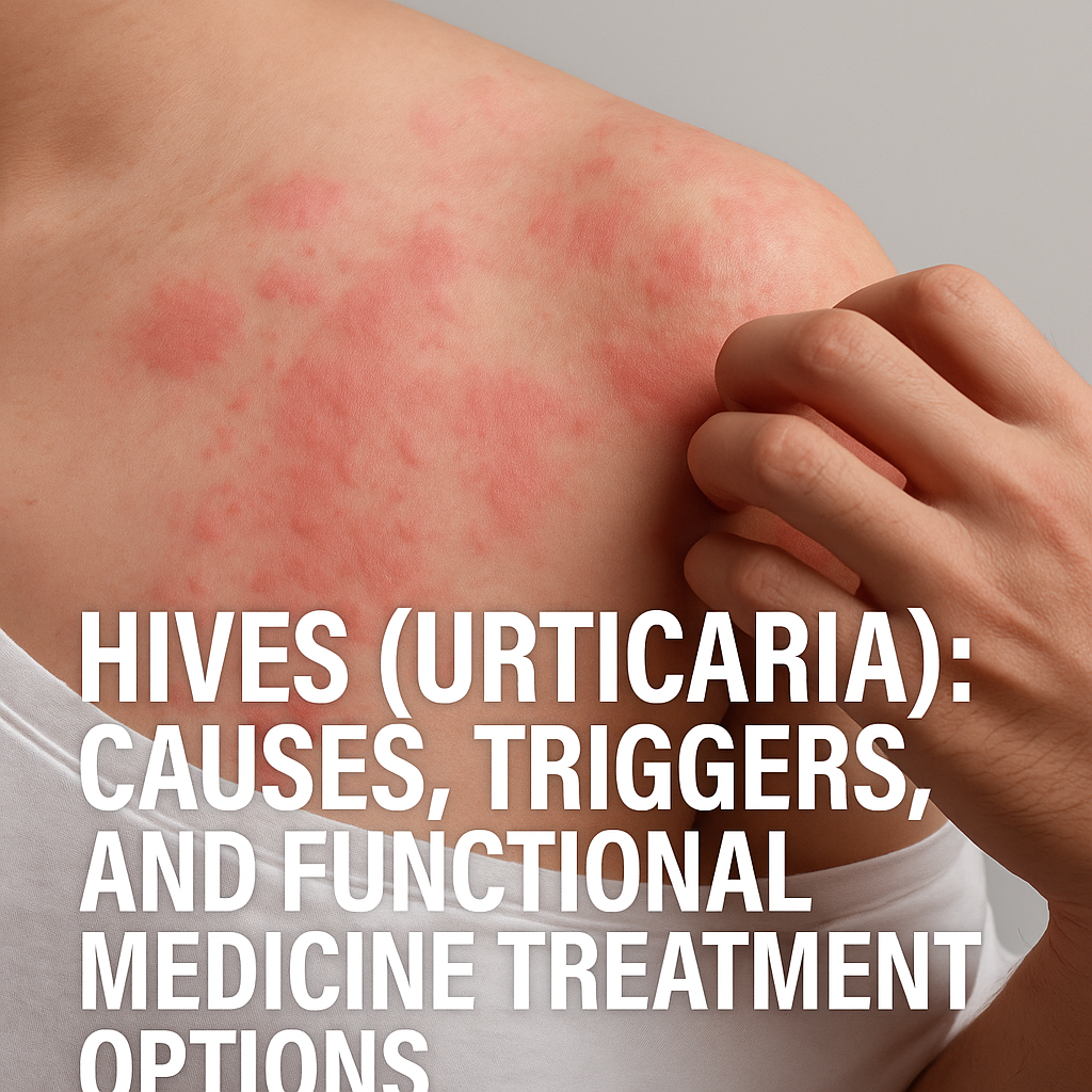 Hives (Urticaria): Causes, Triggers, and Functional Medicine Treatment Revolution Health & Wellness Hives (Urticaria): Causes, Triggers, and Functional Medicine Treatment Revolution Health & Wellness