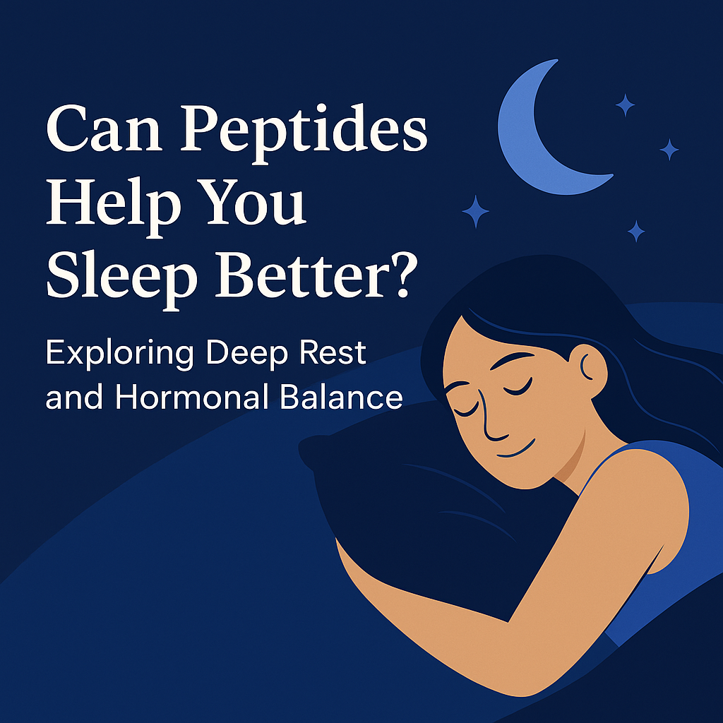 Can Peptides Help You Sleep Better? Deep Rest & Hormonal Balance Revolution Health & Wellness Can Peptides Help You Sleep Better? Deep Rest & Hormonal Balance Revolution Health & Wellness