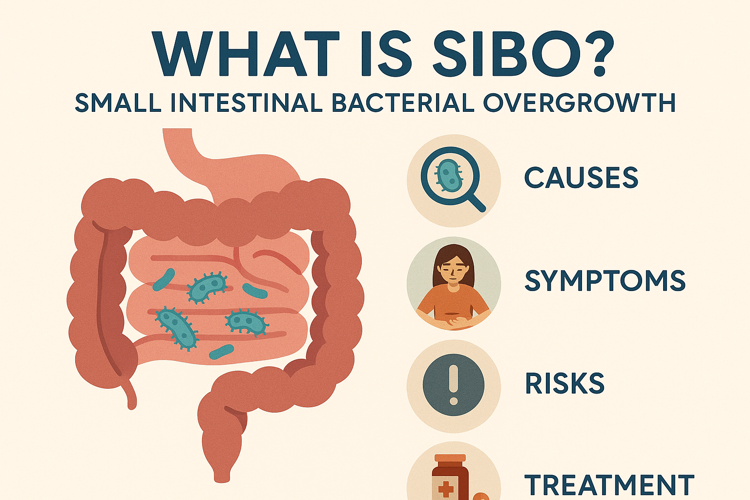 What Is SIBO? Causes, Symptoms, and Long-Term Treatment Strategies Revolution Health & Wellness What Is SIBO? Causes, Symptoms, and Long-Term Treatment Strategies Revolution Health & Wellness