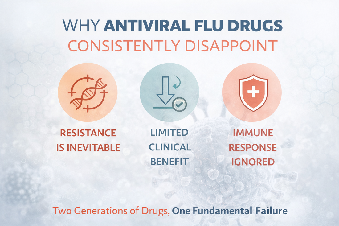 Why Antiviral Flu Drugs Consistently Disappoint