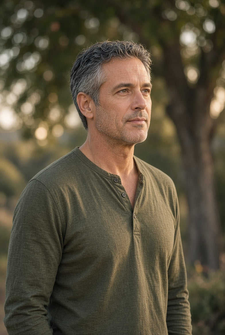 Man in midlife who wants steady testosterone without weekly injections