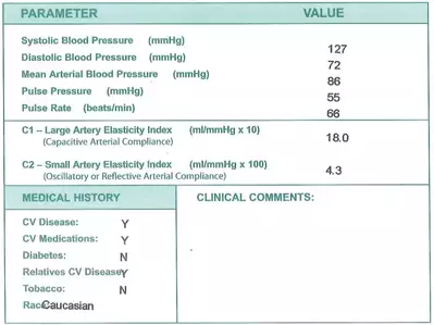 CV profiler CAPWA report