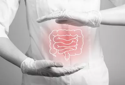 Intestines that are unhealthy